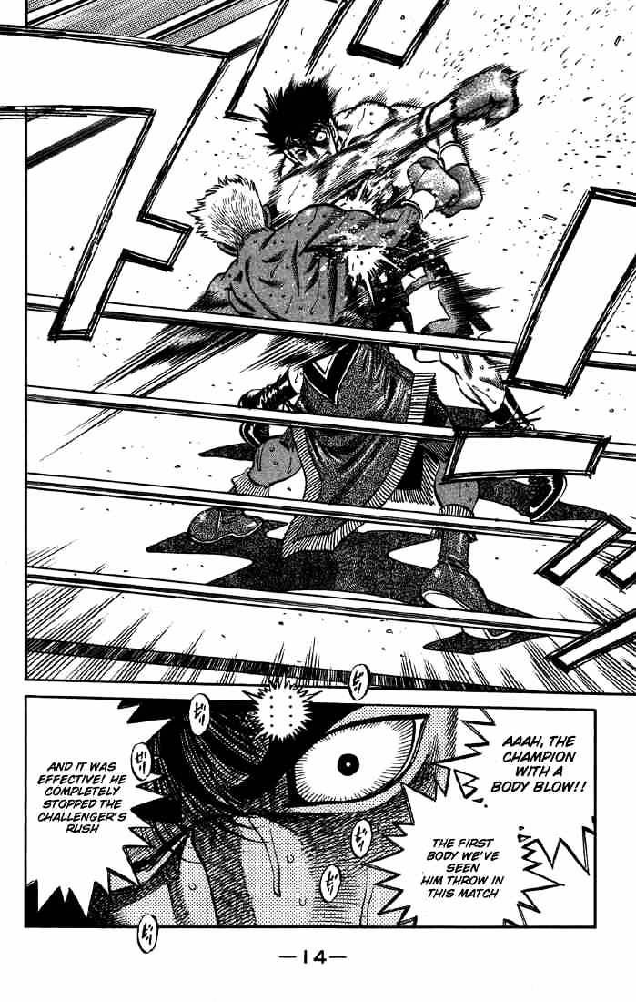 Hajime no Ippo: Fighting Spirit, Chapter 389 image 15